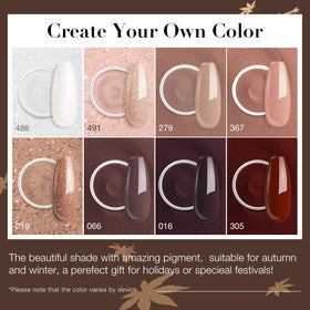 AZUREBEAUTY nail sticks with swatches showing how shades look on nails
