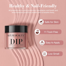 AZUREBEAUTY finished glossy nails showcasing long-lasting shine and salon look