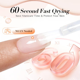 AZUREBEAUTY finished manicure in lifestyle scene, professional shine and durability
