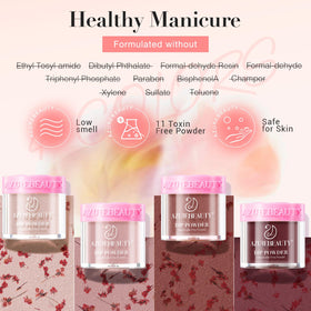 AZUREBEAUTY finished nails lifestyle image showing durable glossy result