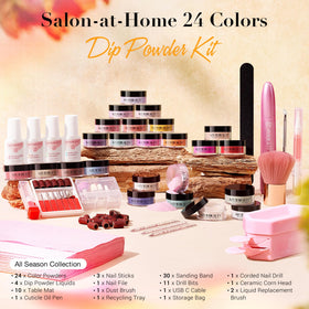 AzureBeauty finished nails lifestyle shot showcasing glossy long-lasting finish