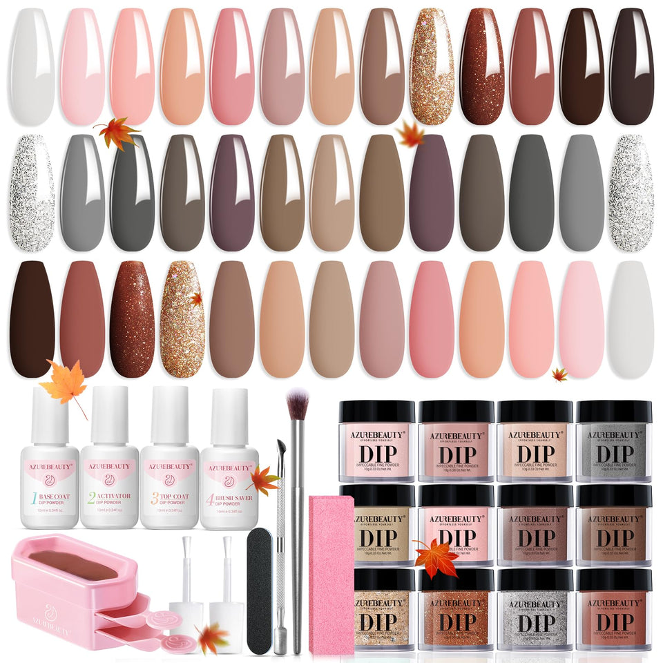 AZUREBEAUTY front packaging showing full kit benefits for easy selection