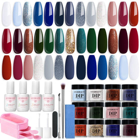 AZUREBEAUTY front packaging showing full 31-piece kit and colorful jars for easy choice