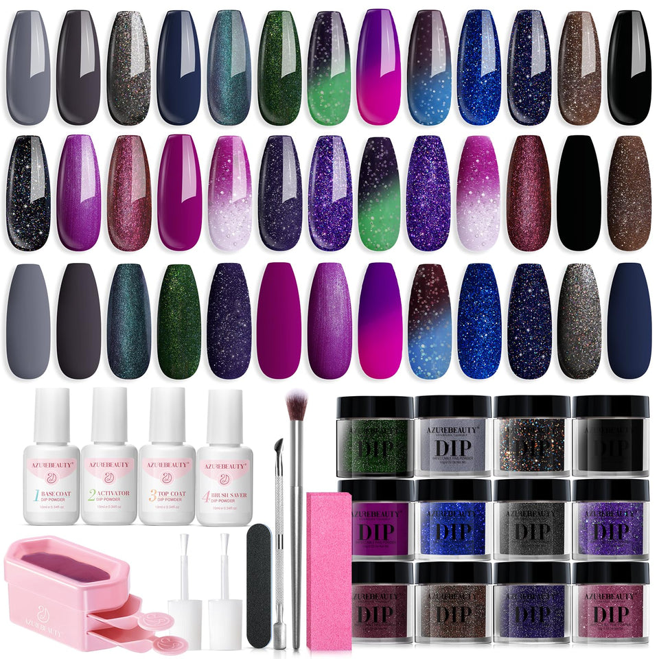 AZUREBEAUTY front packaging showing full starter kit and benefit of complete set