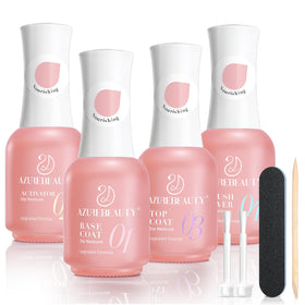 AZUREBEAUTY front packaging showing full 4-step kit and included tools benefit clarity