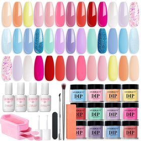 AZUREBEAUTY front packaging showing kit contents and pastel colors for easy selection