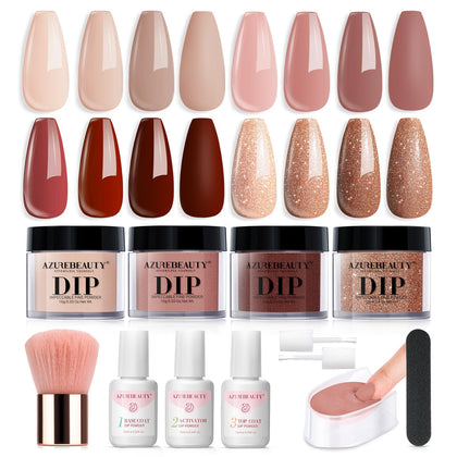AZUREBEAUTY front packaging showing complete 12-piece starter kit for convenience