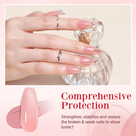 AZUREBEAUTY quick-drying glue being applied to broken nail for fast seal
