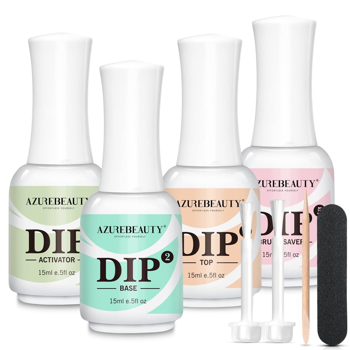 AZUREBEAUTY lifestyle manicure scene showing salon-quality result
