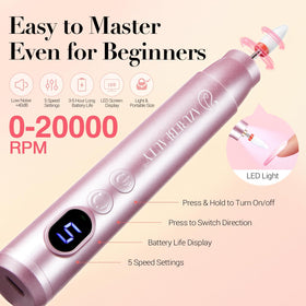 AZUREBEAUTY liquid bottles and brush highlighting neat application control