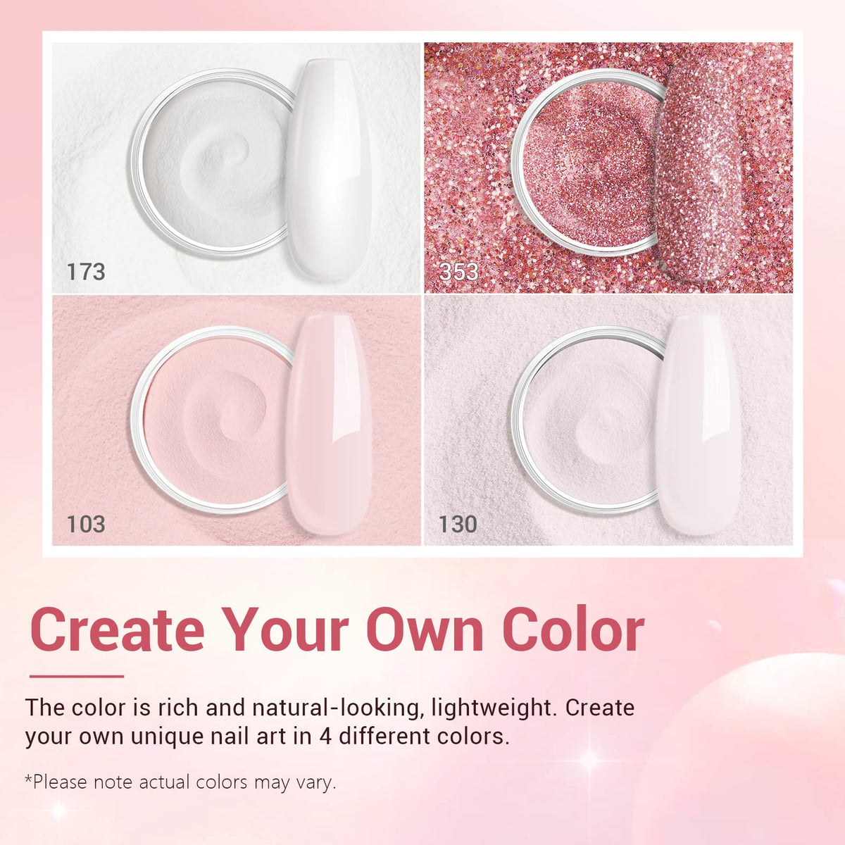AZUREBEAUTY base activator and topcoat bottles displayed with clear labeling benefit