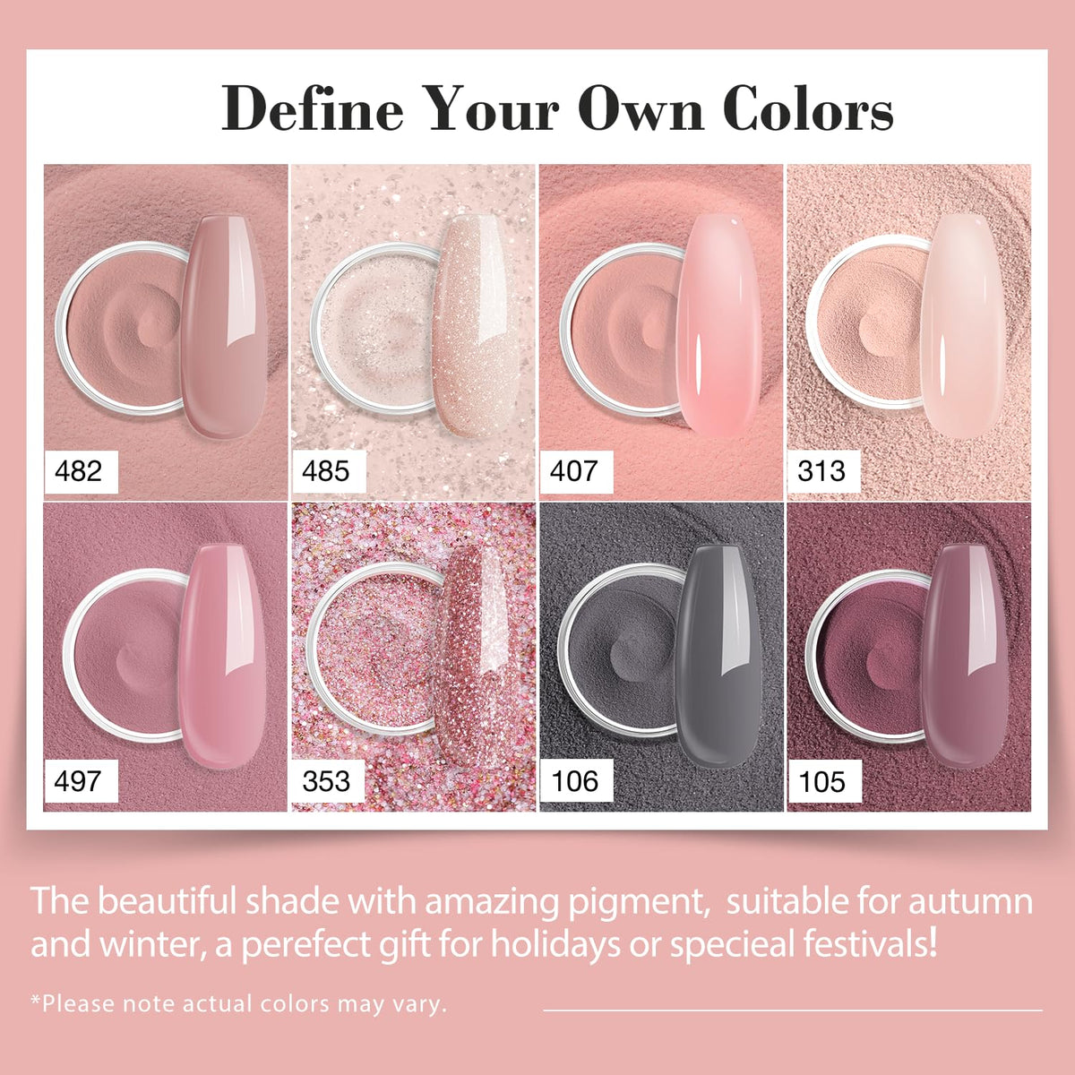 AZUREBEAUTY base, activator, top coat and matte top coat bottles for no-lamp curing