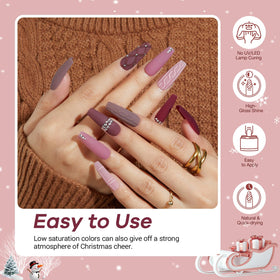 AzureBeauty liquid set close-up with base activator topcoat for durable finish