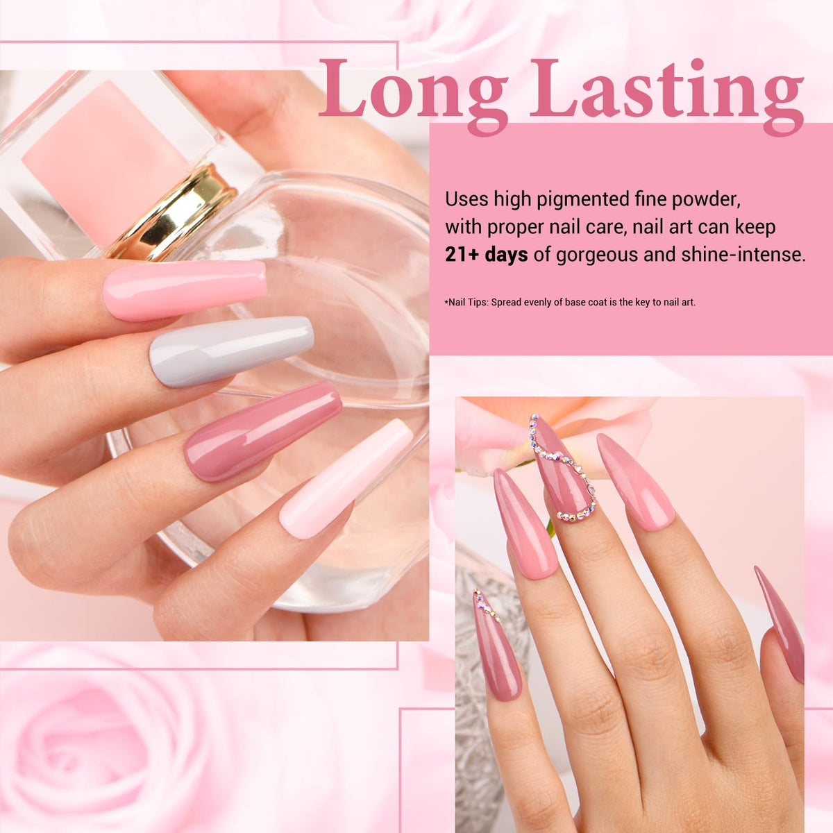 AZUREBEAUTY nail brush and file close-up highlighting precise shaping and neat finish