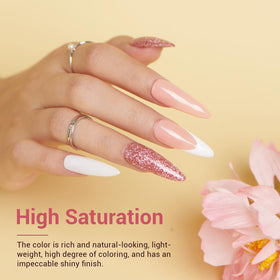 AZUREBEAUTY nail file and brush tools shown for precise prep and clean application