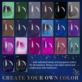 AZUREBEAUTY nails in use demonstrating finished manicure and long-lasting shine