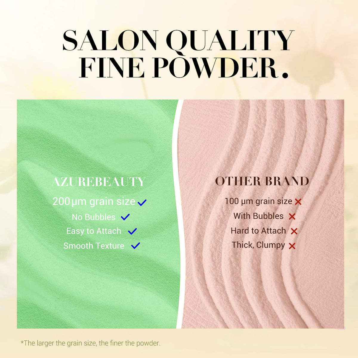 AZUREBEAUTY open kit displaying all powders, liquids and manicure tools
