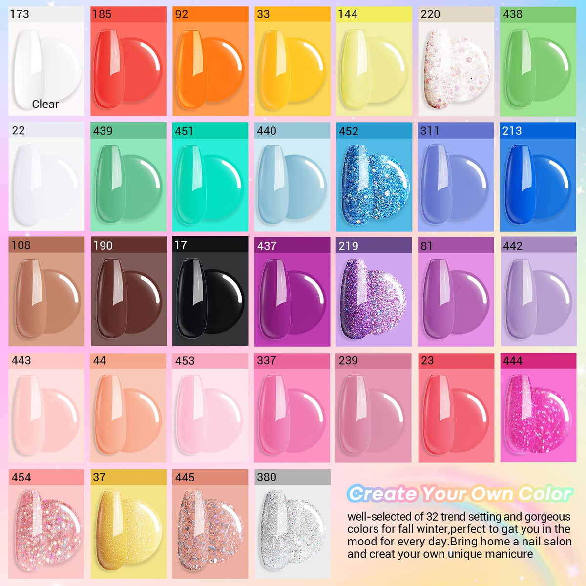 AZUREBEAUTY open kit overhead view with powders and tools for complete DIY convenience