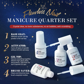 AZUREBEAUTY hand model holding kit for size comparison and portable kit benefit