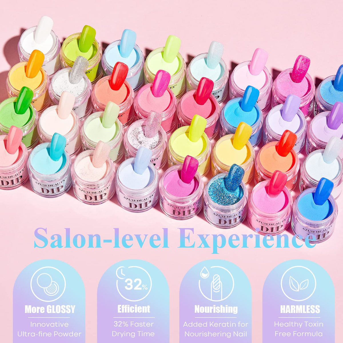AZUREBEAUTY liquids and tools detail illustrating all-in-one convenience
