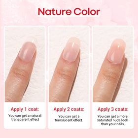 AZUREBEAUTY included nail file and buffer for easy finishing and shaping