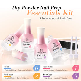 AZUREBEAUTY full kit layout with file and stick, convenient tools ready for use