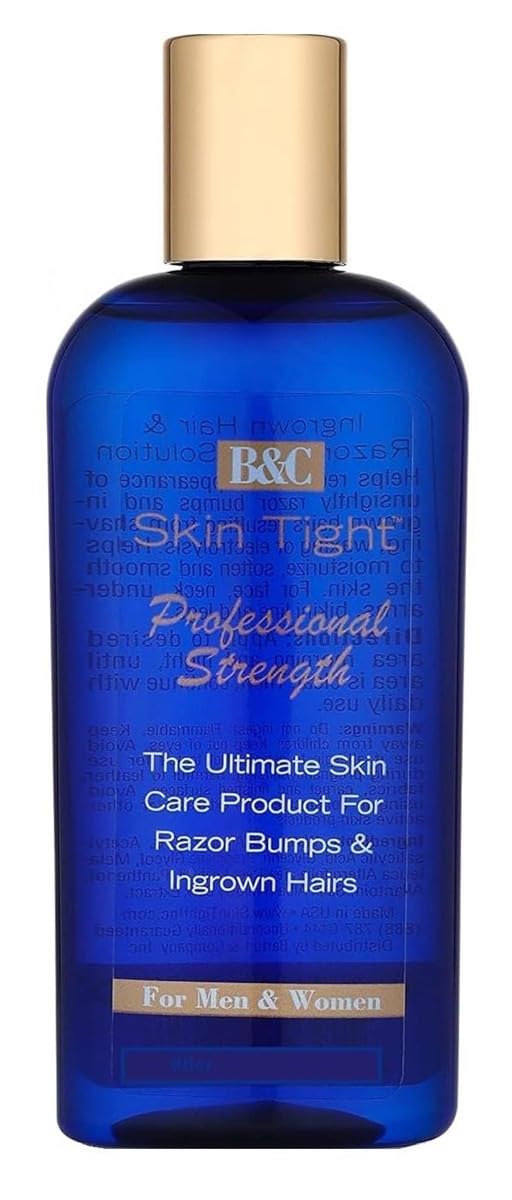 B&C Skin Tight front label showing product benefits and size
