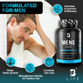 B Life Company supplement in a man’s morning routine supporting consistent use
