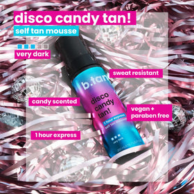 B.TAN application with mitt for streak-free even coverage