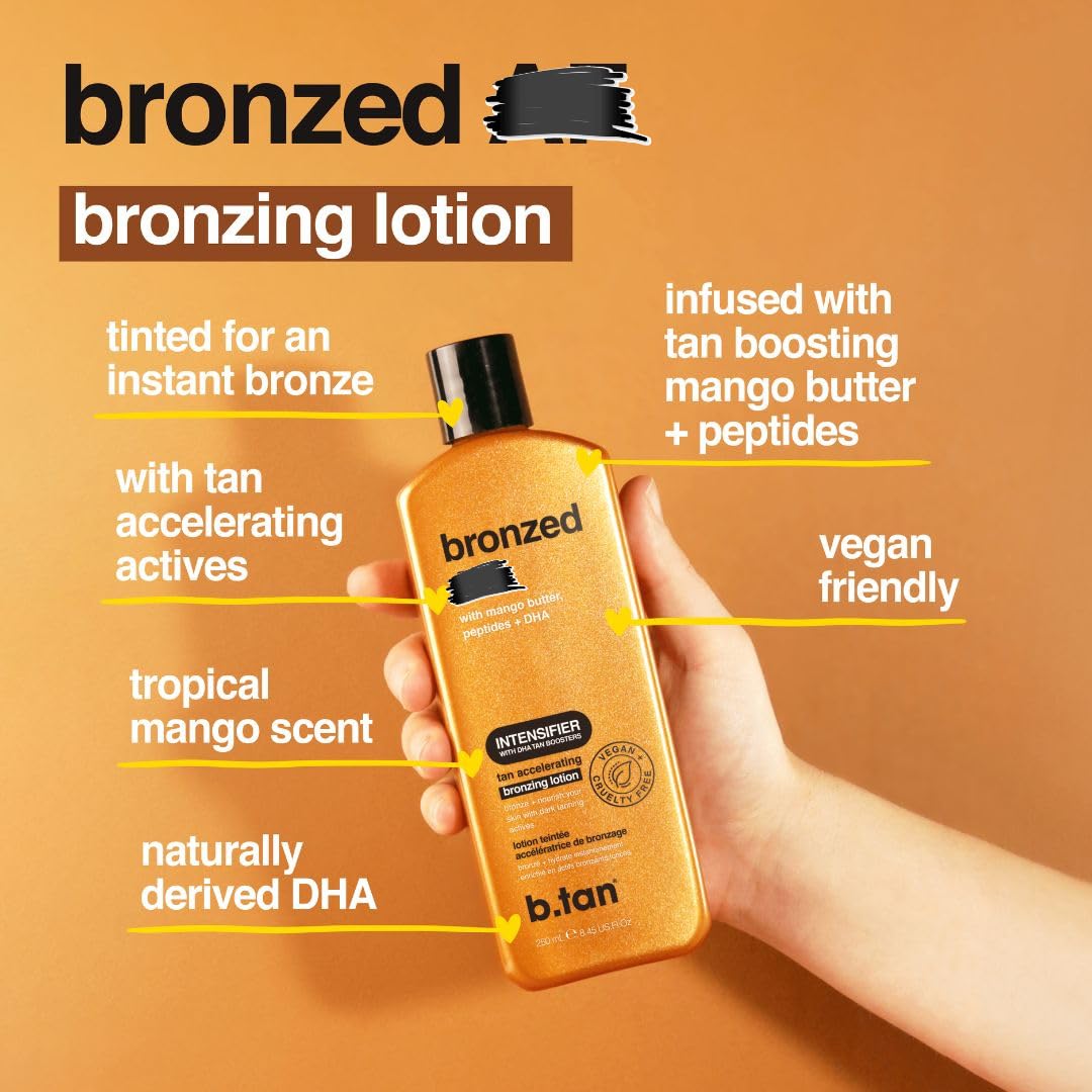 B.TAN mango butter ingredient shot emphasizing natural moisture boost benefit