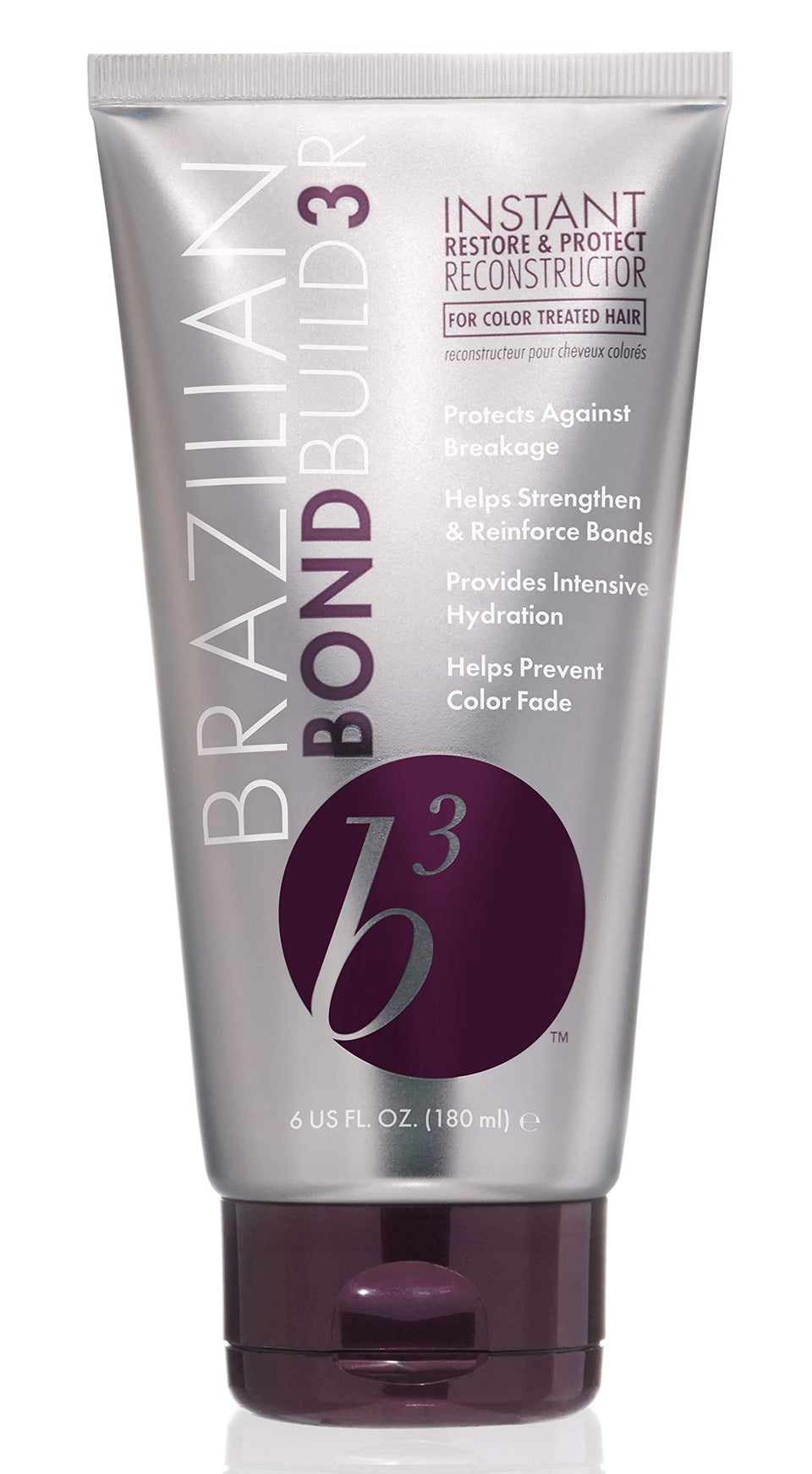 B3 Brazilian Bondbuilder front packaging showing product and benefit of repair