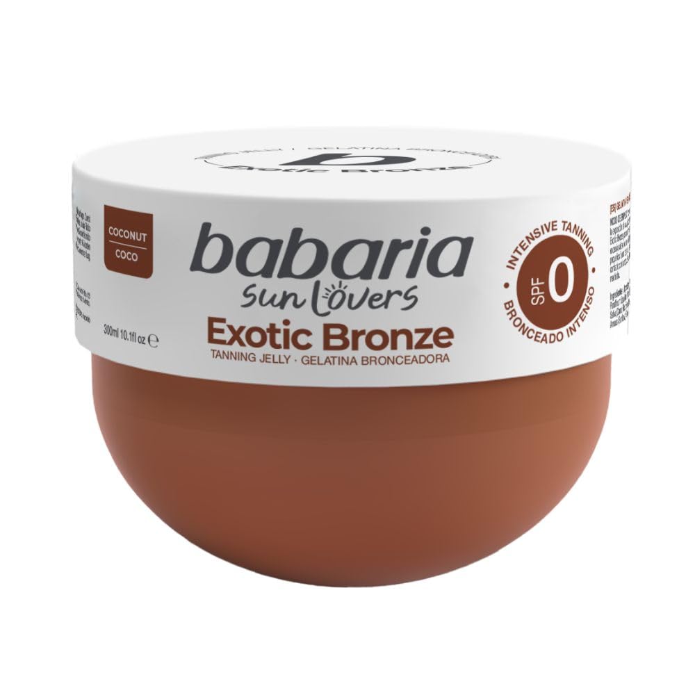 Babaria front packaging showing 300 ml bottle and clear coconut gel for easy identification