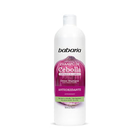 Babaria front label view showing 20 oz bottle and key benefits