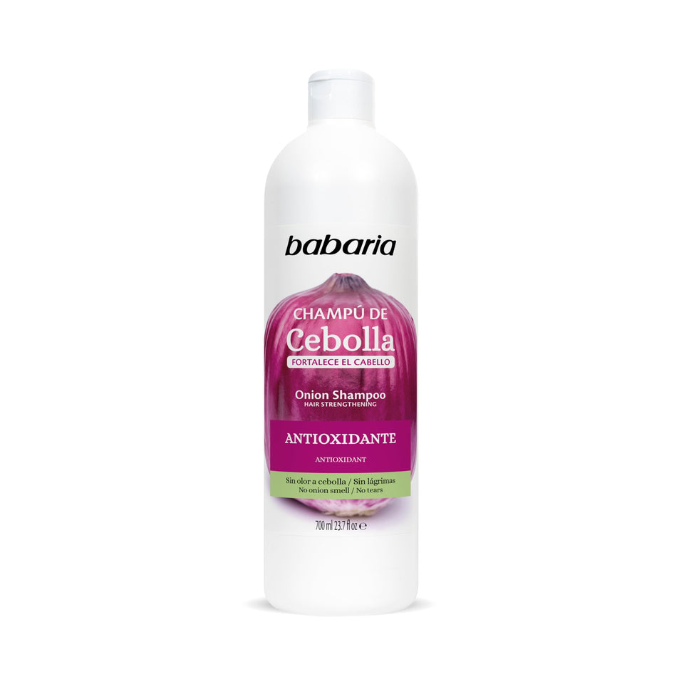 Babaria front label view showing 20 oz bottle and key benefits