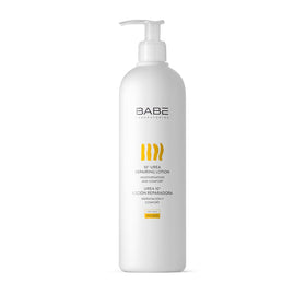 LABORATORIOS BABE 500ml bottle front view showing label and size, highlights easy dispensing benefit