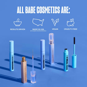 Babe Original kit on bathroom counter in morning routine scene showing daily-use convenience benefit