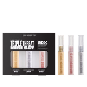 Babe Original front packaging showing trio set, compact and gift-ready