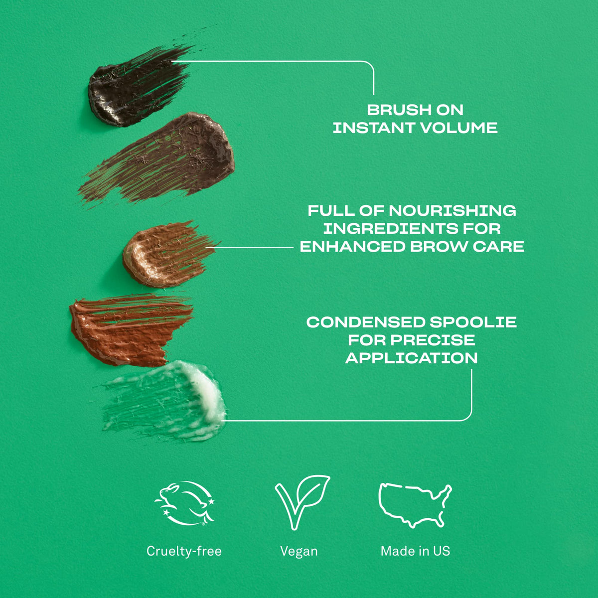 Babe Original wand close-up with precision brush for accurate application