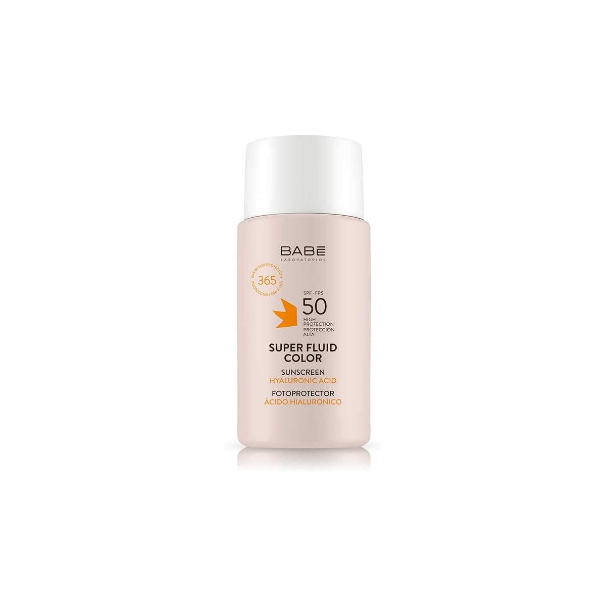 Babe product front packaging showing SPF 50 and tinted finish benefits