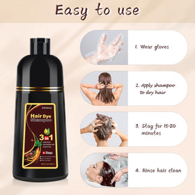 Bablabear application on hair in hand illustrating easy at-home use