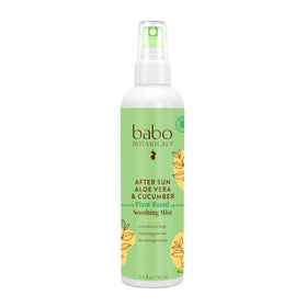 Babo Botanicals front packaging showing soothing mist and brand