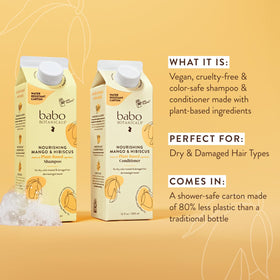 babo botanicals close-up of mango butter texture, conveys deep moisturization benefit