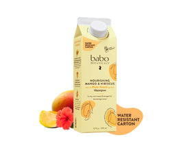 Babo Botanicals front carton showing label and tropical scent benefits