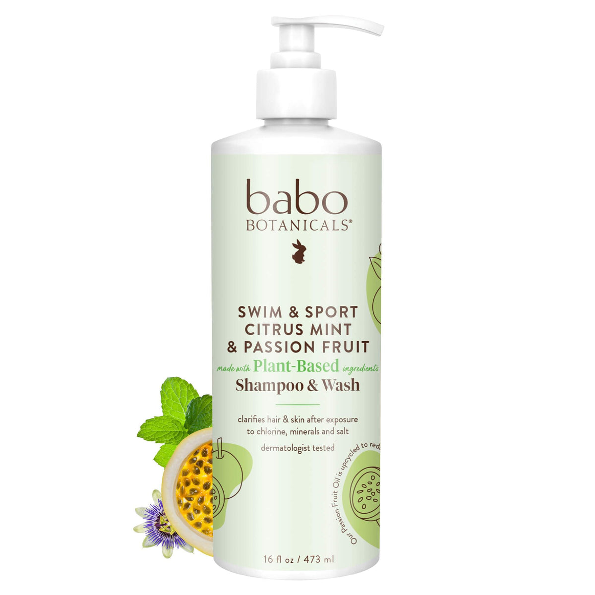 Babo Botanicals front packaging showing product benefits and citrus mint scent