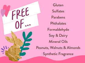 Babo Botanicals pump and label closeup highlighting hypoallergenic formula