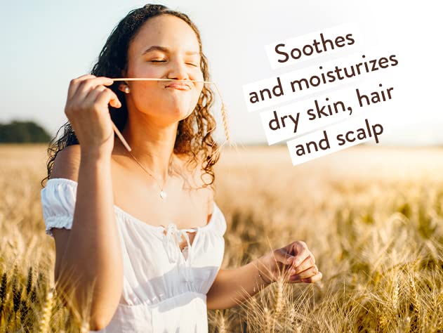 Babo Botanicals conditioner texture on hand for easy application