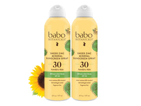 Babo Botanicals front packaging showing SPF30 and family-safe benefits