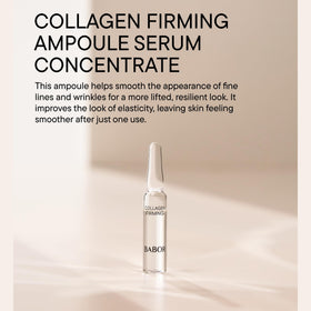 BABOR ampoule open pouring serum to deliver precise single-dose benefit