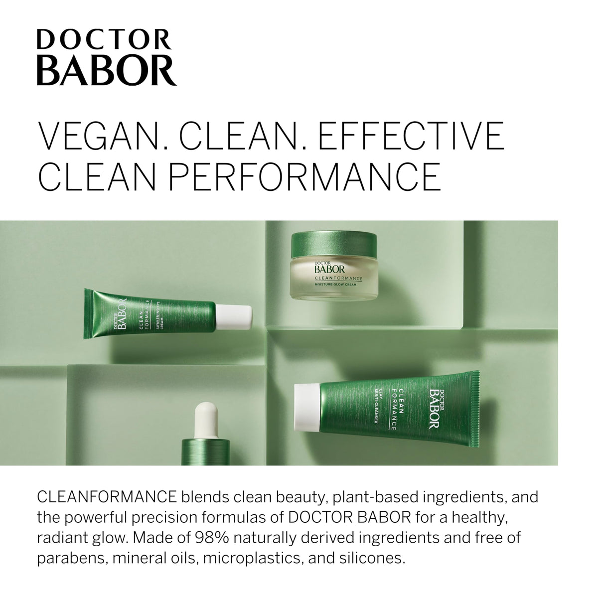 BABOR swatch of Moisture Glow Cream on hand demonstrating easy absorption