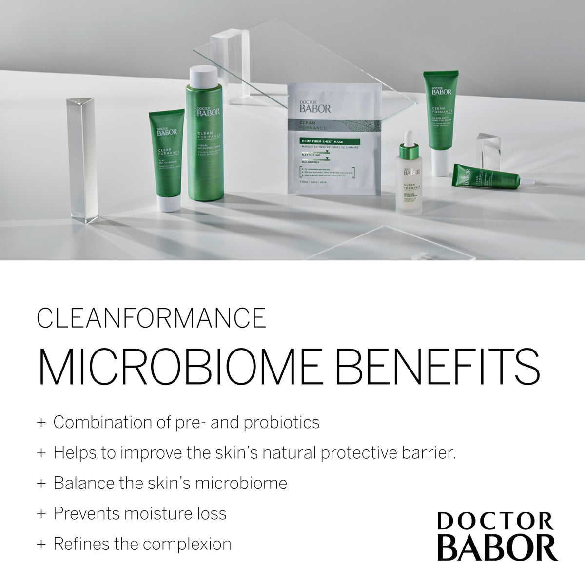 BABOR open jar detail of Moisture Glow Cream showing luminous cream surface